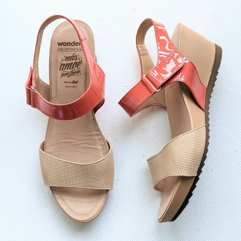 Wonders D-7614 Baltic Wedge Sandal - Picture 2 of 9